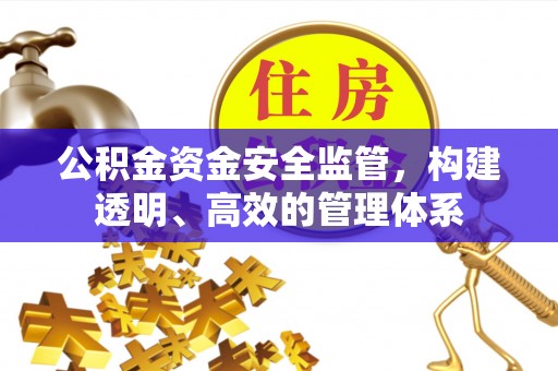 莱山公积金资金安全监管，构建透明、高效的管理体系