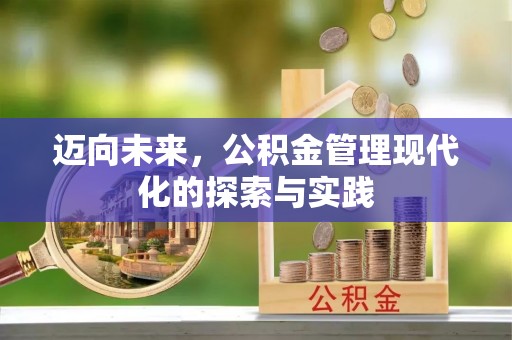 莱山迈向未来，公积金管理现代化的探索与实践