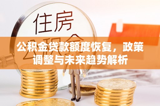 莱山公积金贷款额度恢复，政策调整与未来趋势解析