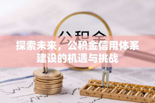 莱山探索未来，公积金信用体系建设的机遇与挑战